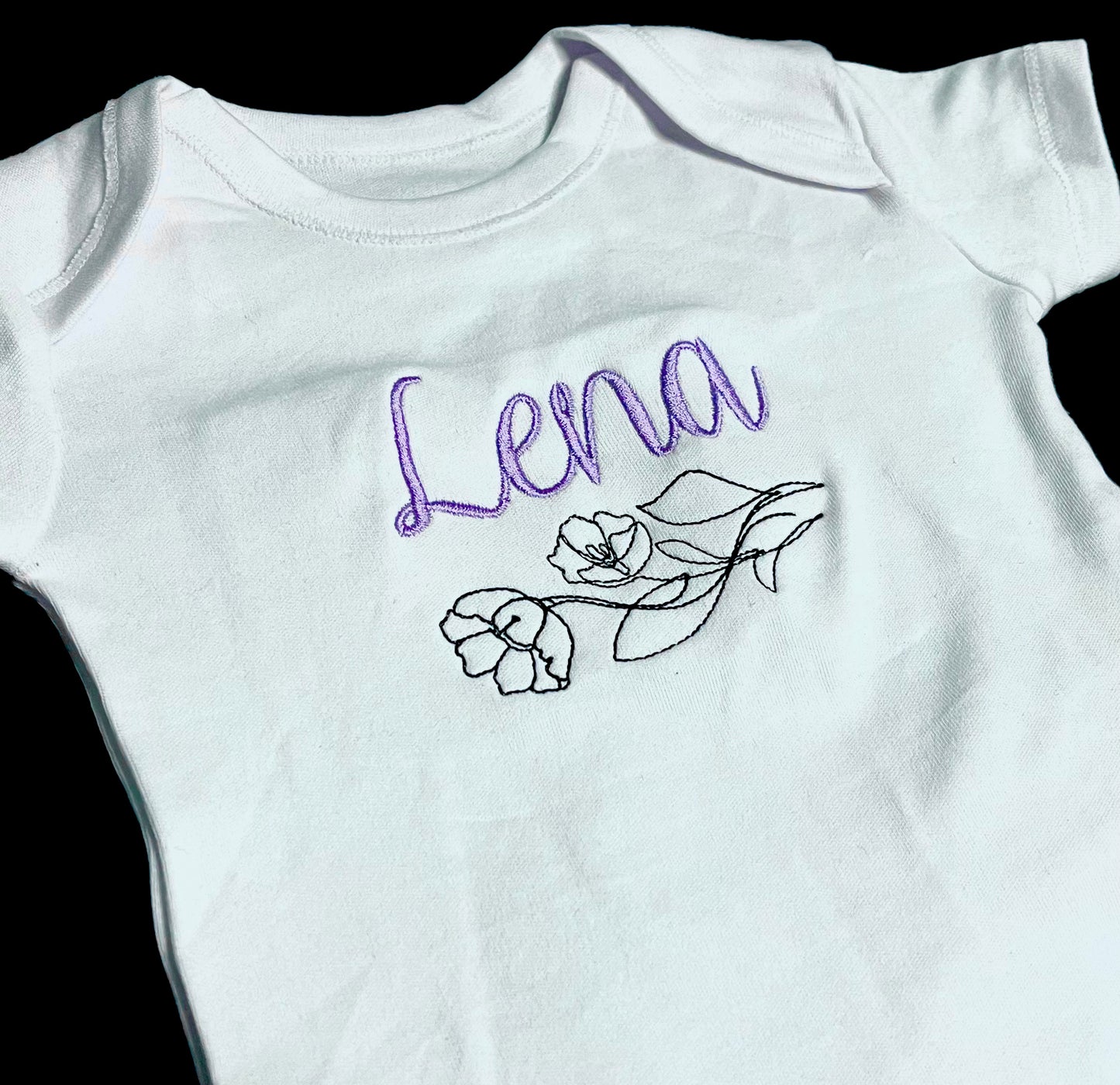 Embroidered baby