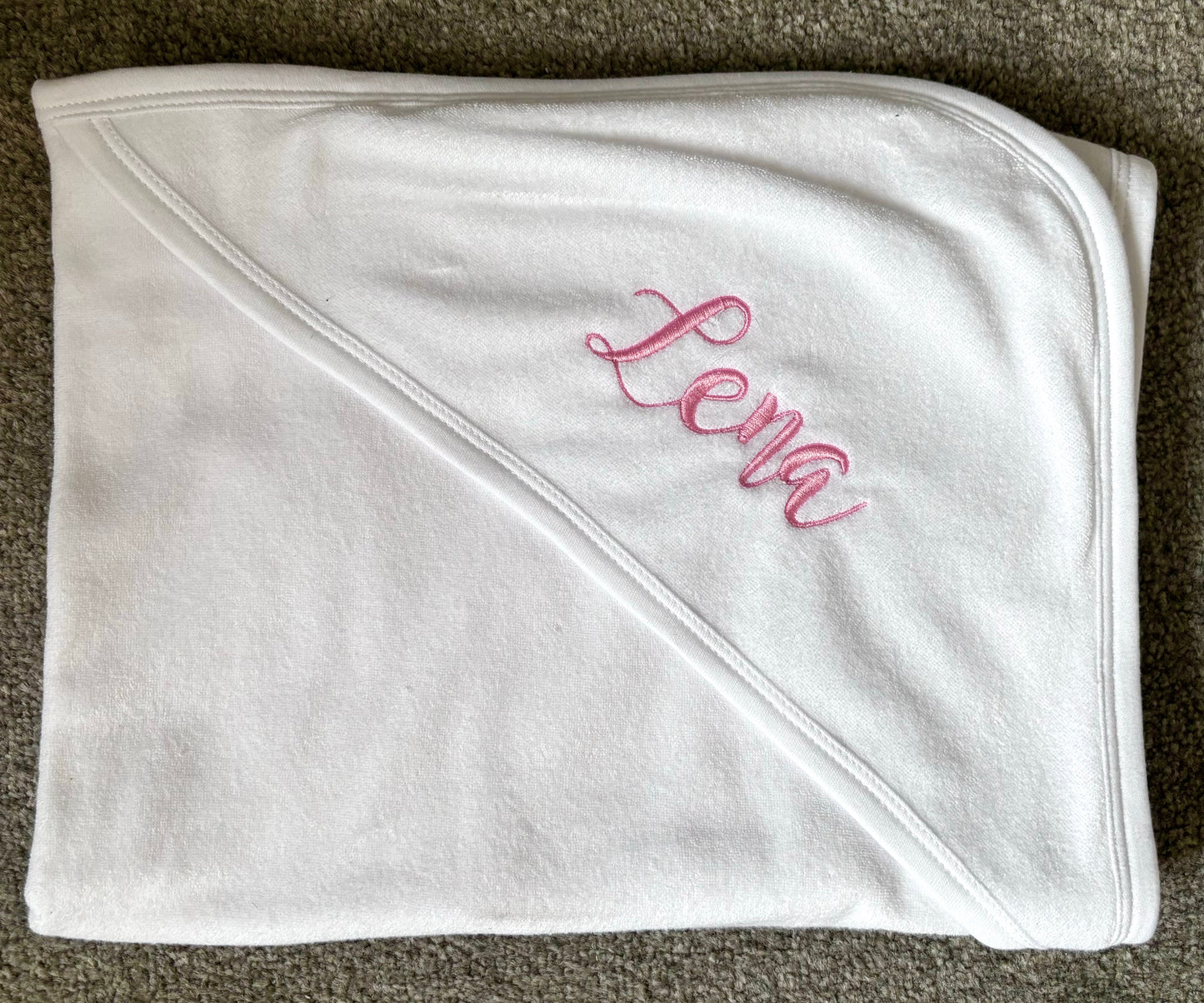 Embroidered towel