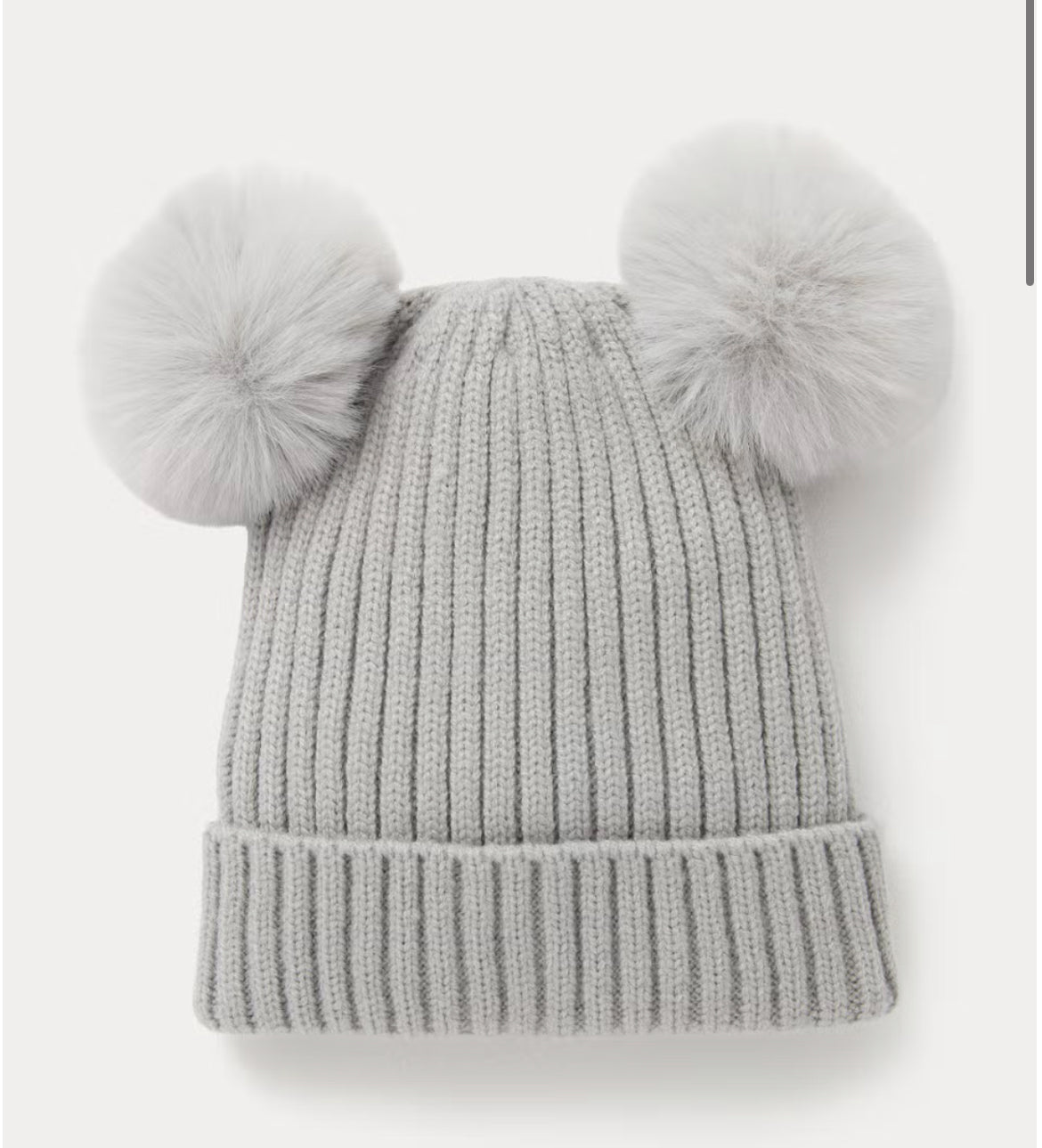 Double Pom Pom hat