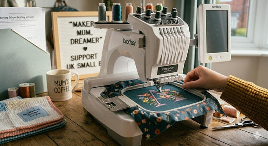 Finding My Stitching Time: The Reality of the Nursery Settle-In (and Being a Mumpreneur)