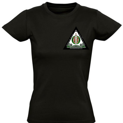 JKD Kali ladies heavy blend cotton t-shirt by Rebel Needleworks - custom martial arts top UK