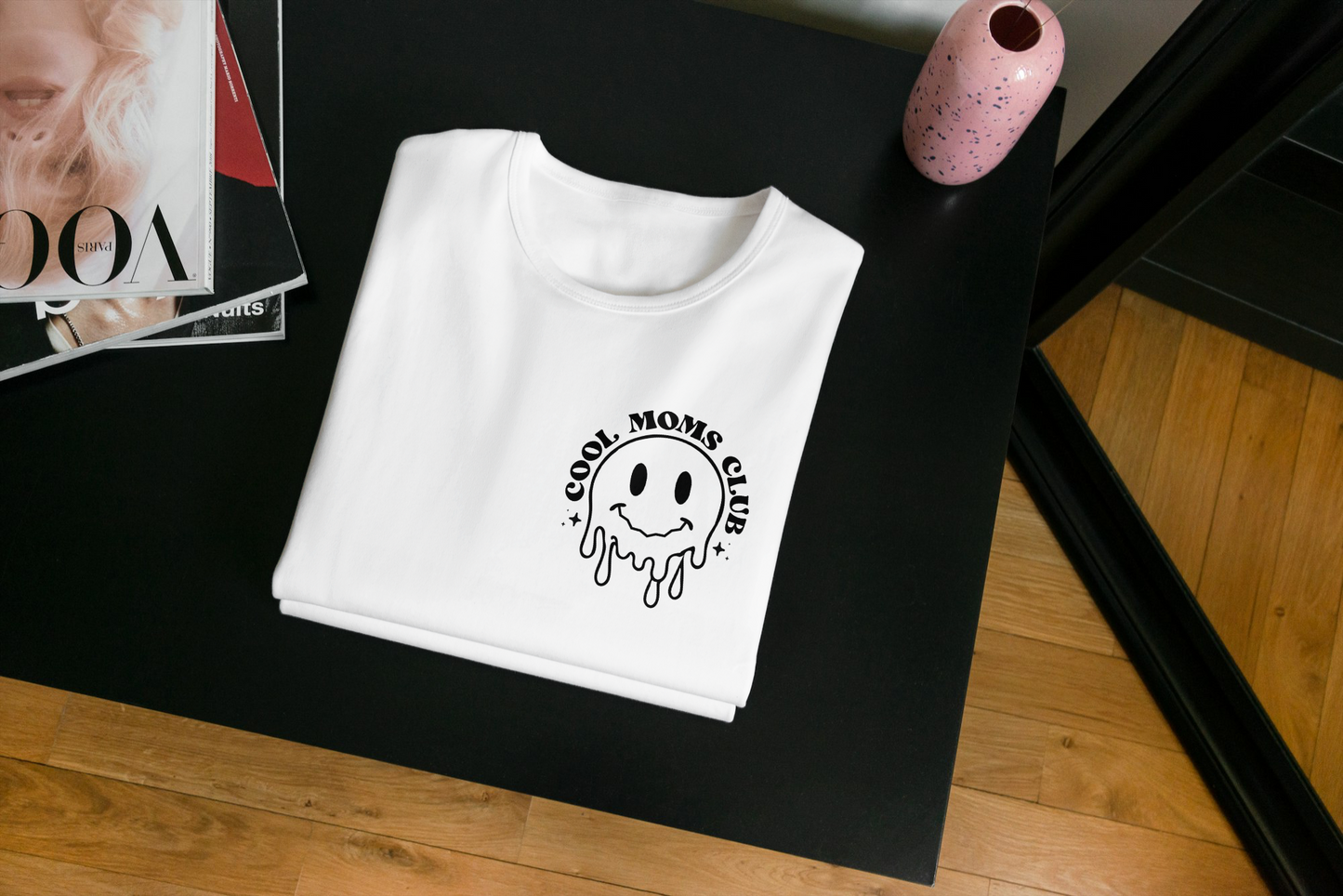 Cool Moms Club Print Tshirt