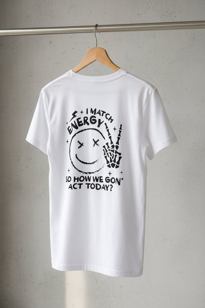 Rebel Needleworks how we gonna act print t-shirt - alternative funny unisex top UK