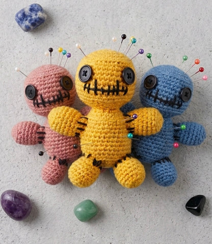 Crochet Handmade Voodoo Doll Pin Cushion
