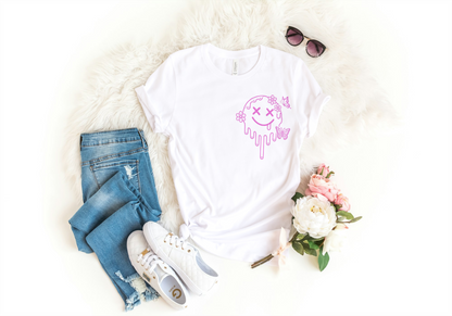 Custom mom life print tee by Rebel Needleworks - funny mum gift top UK