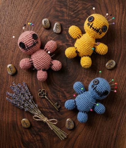 Crochet Handmade Voodoo Doll Pin Cushion