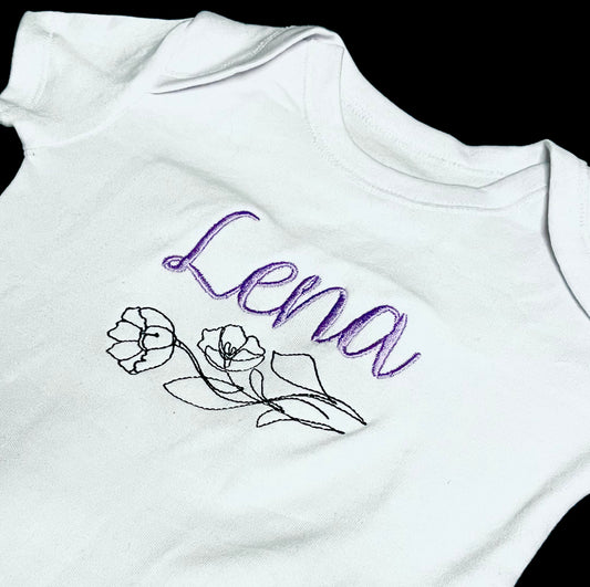 Personalised baby clothes 