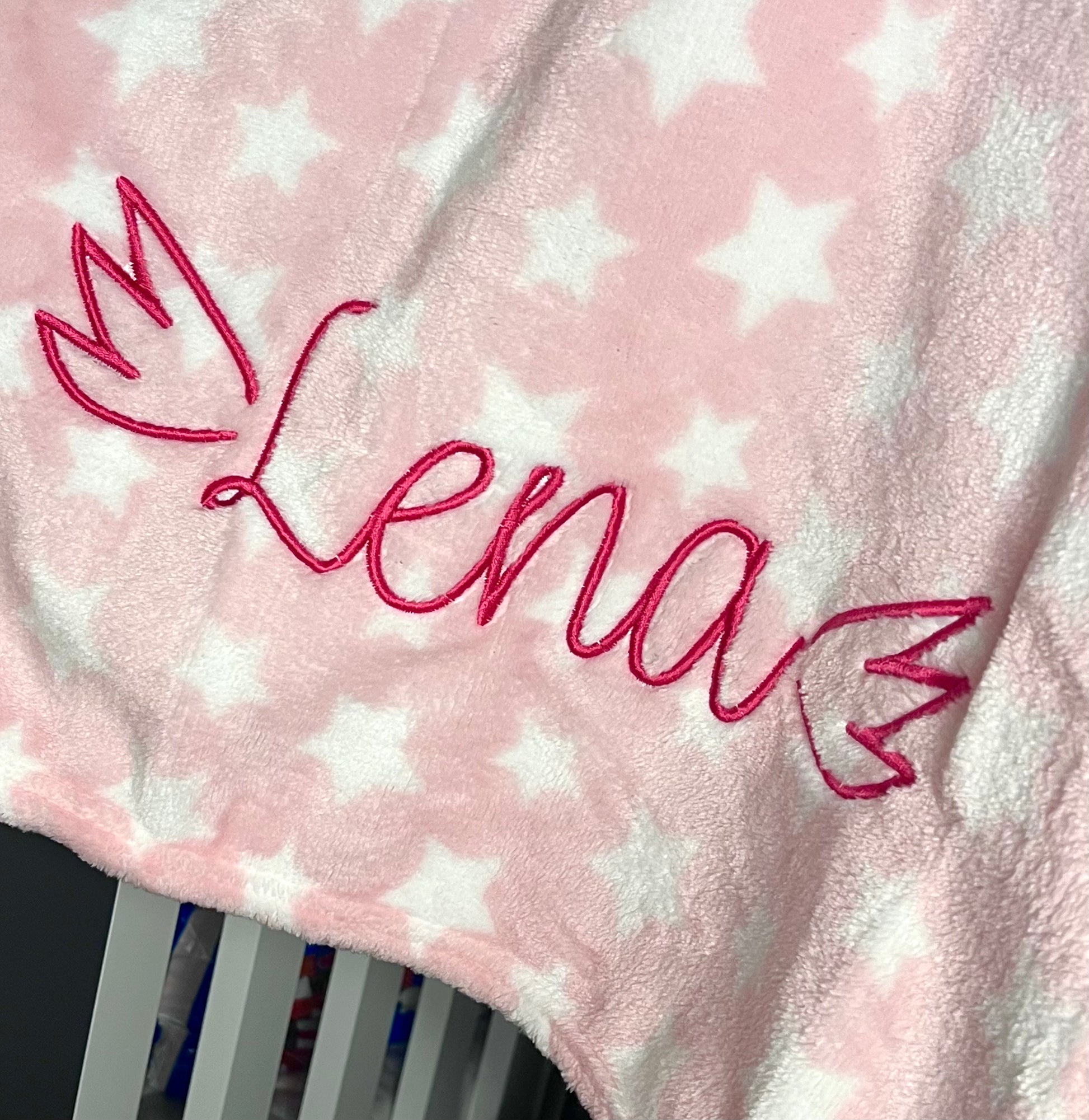 Embroidered Baby blanket 