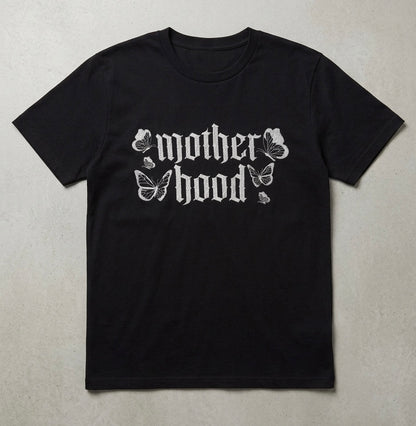 Motherhood Embroidered Gothic T-shirt, Hoodie & Sweatshirt