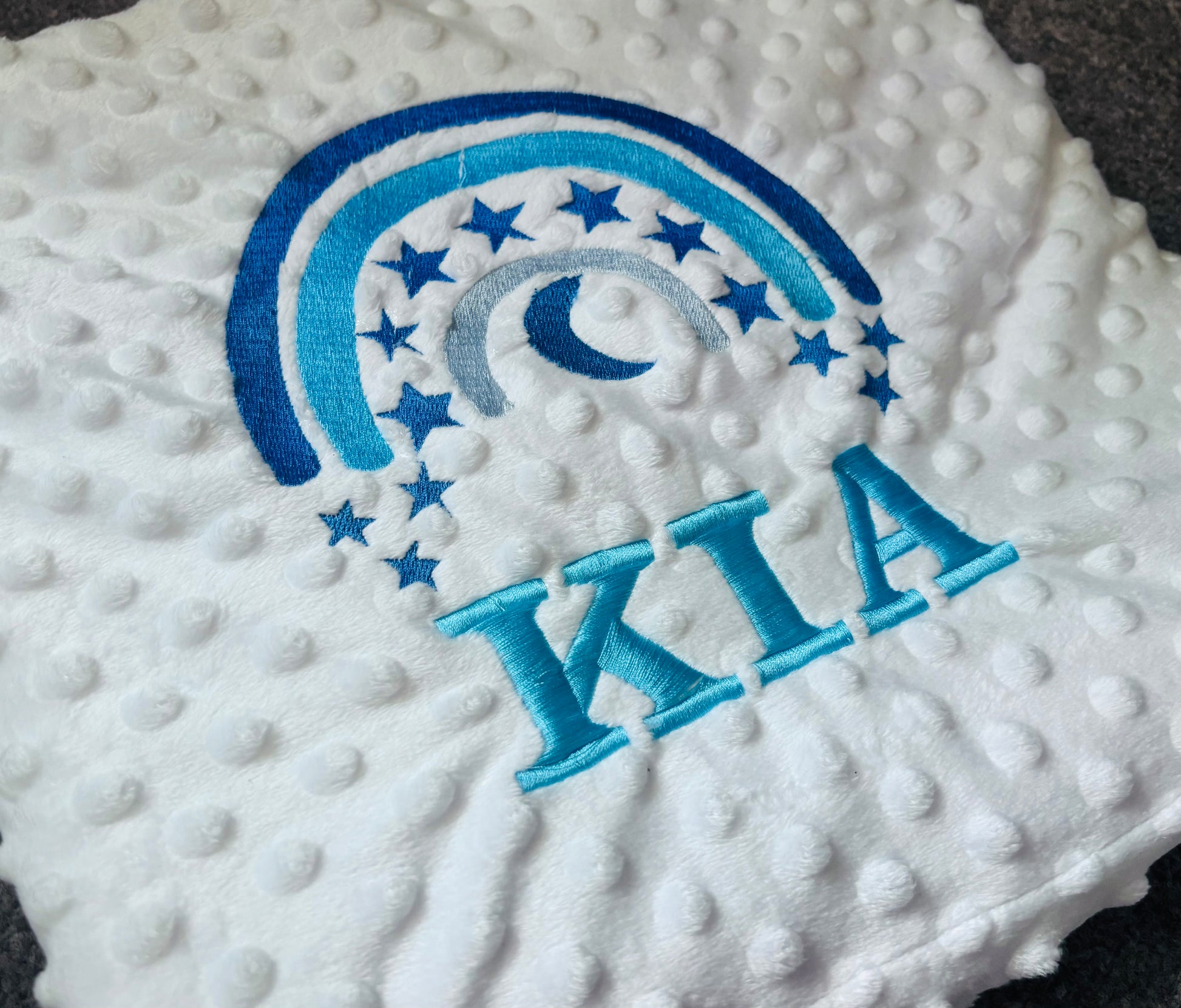 Personalised Embroidered Blanket 