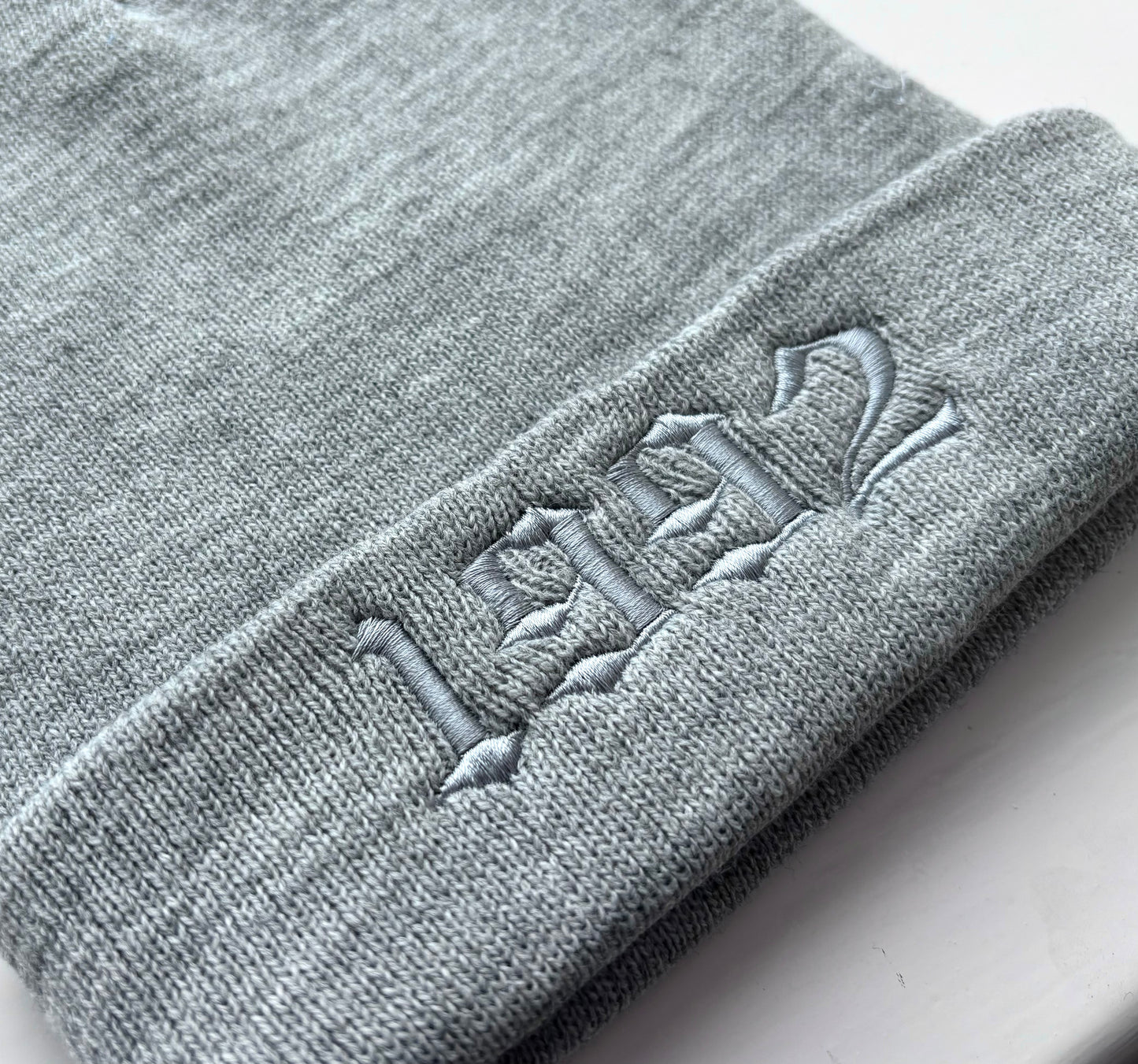 Embroidered Year Beanie Hat