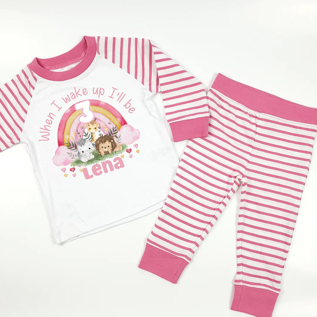 Personalised kids pyjamas 