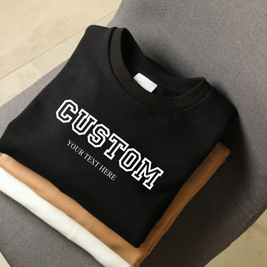 Custom Design Embroidered Hoodie or Sweatshirt