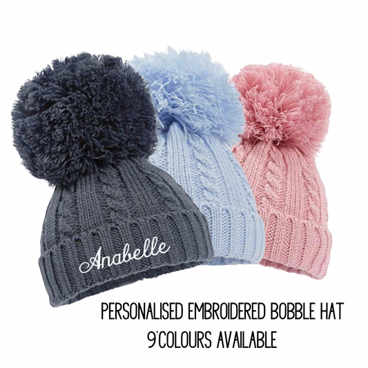 Baby bobble hat