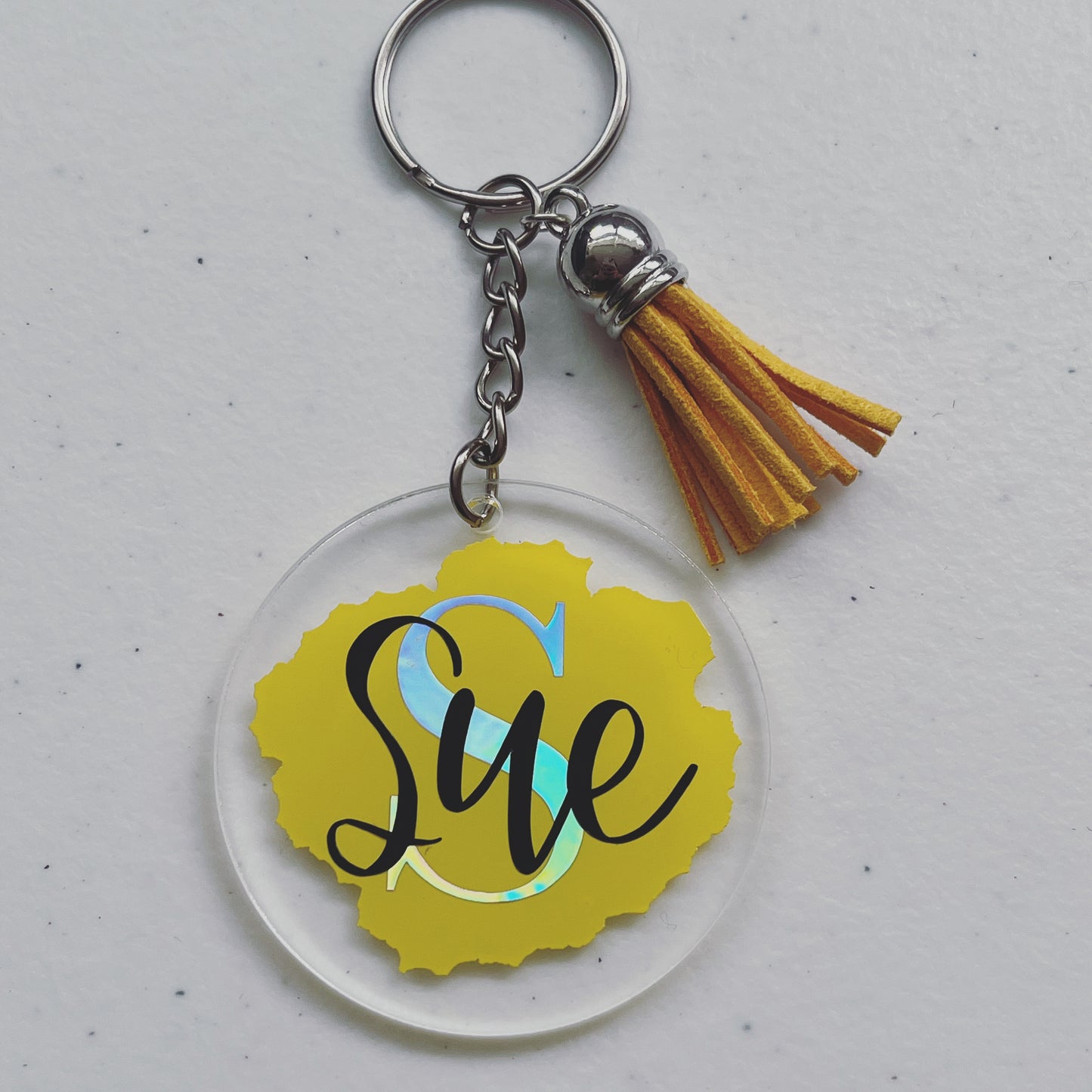 Personalised Name Keyring