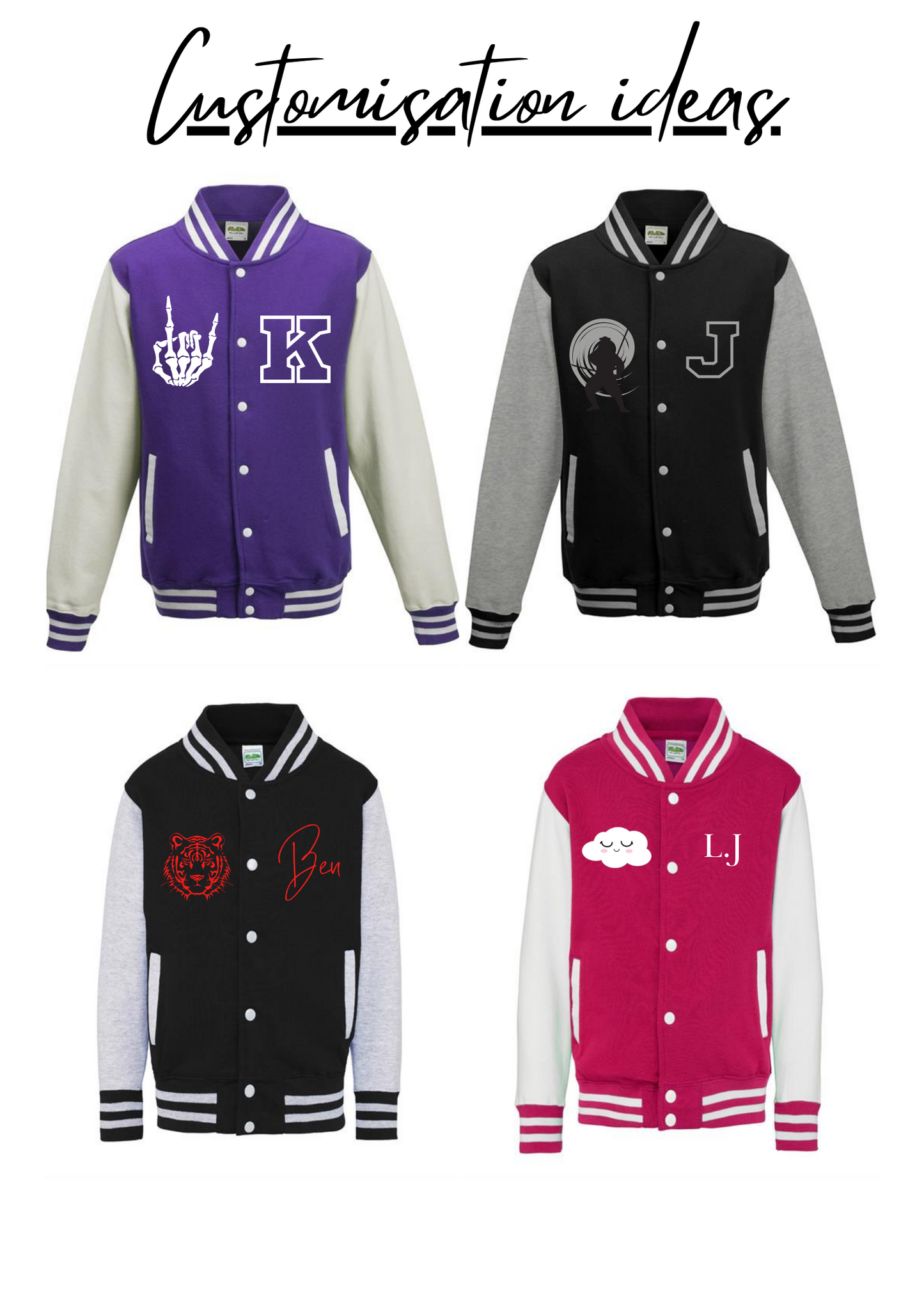 Kids Custom Varsity Jacket