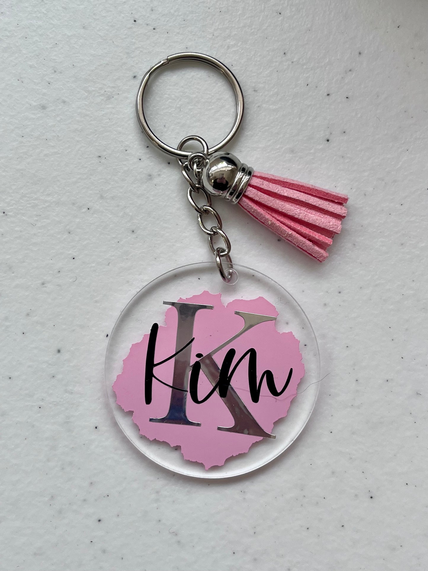 Personalised Name Keyring