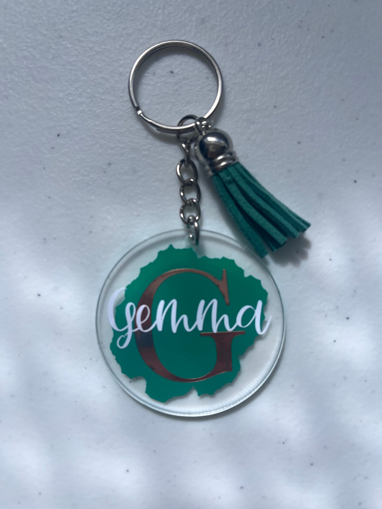 Personalised Name Keyring