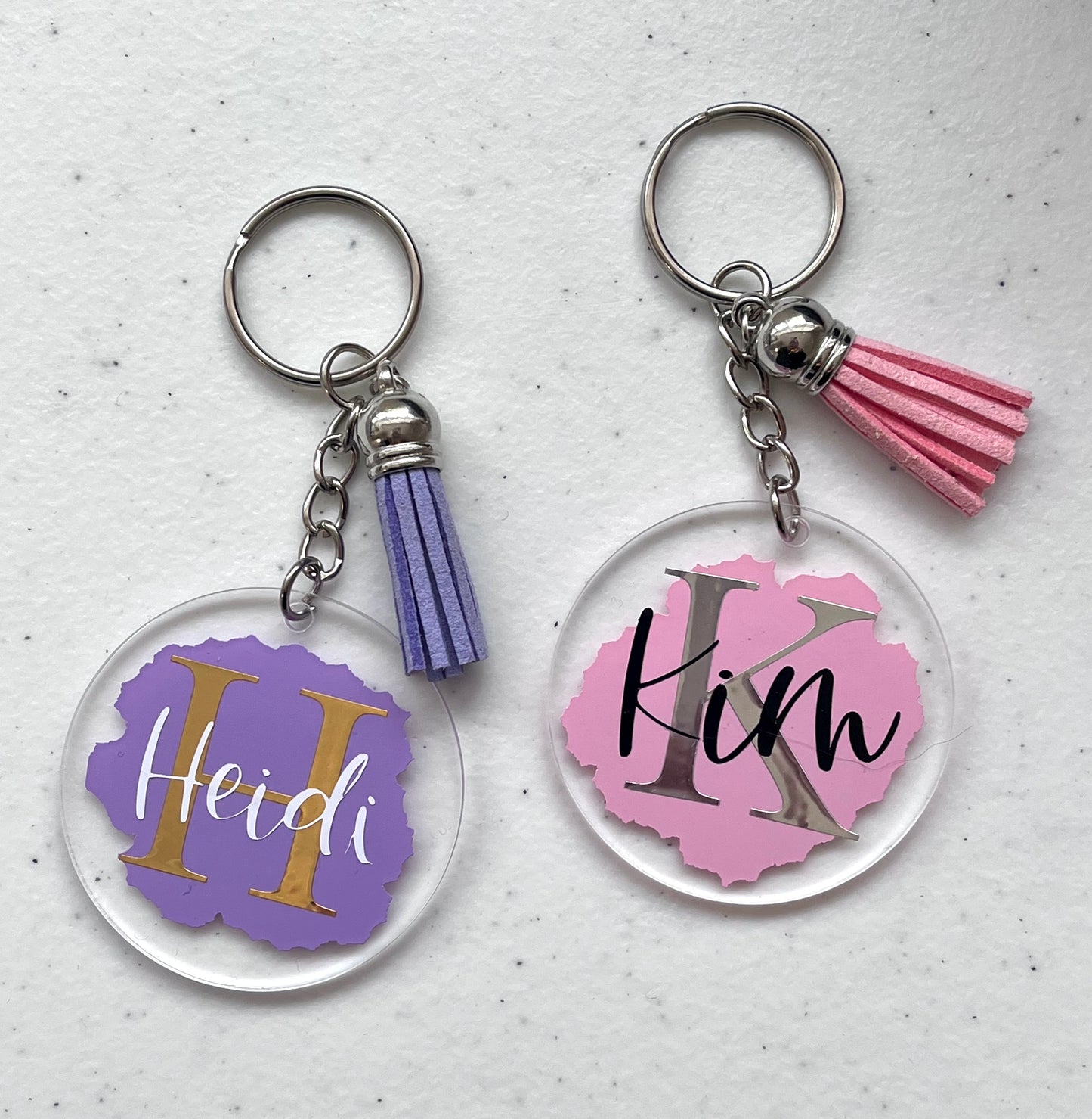 Personalised Name Keyring